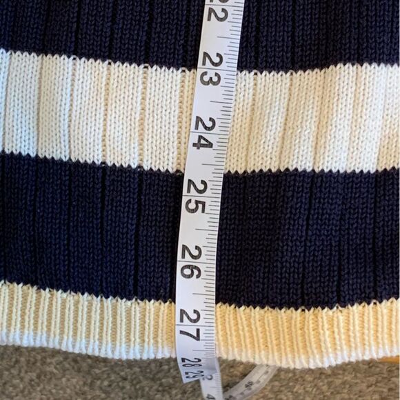 Vintage Koret Striped Cardigan Woman’s size medium old money Classic - Picture 14 of 16